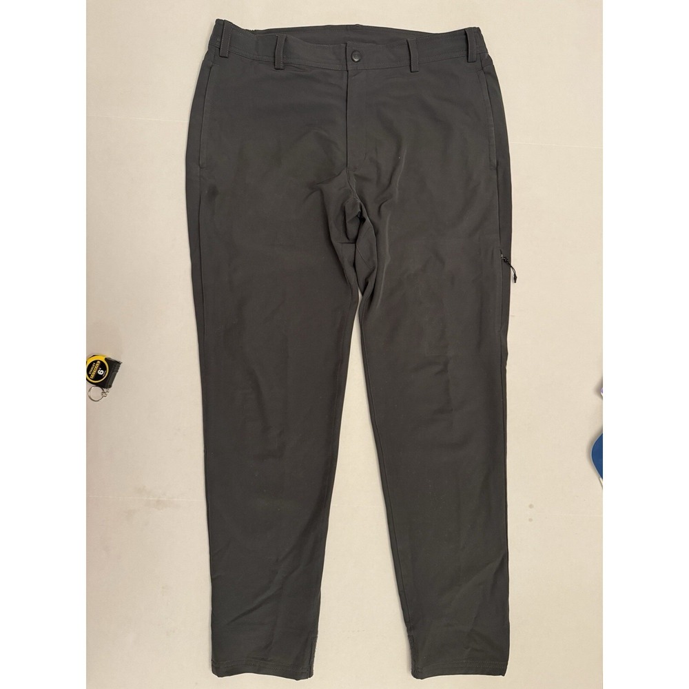 Mack Weldon Pants Mens Large Grey Radius Flex‎ Joggers Stretch Golf Athleisure